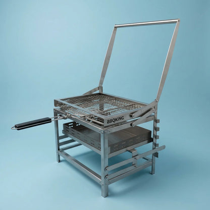 BBQ Flip Grill – 180° Flipfunctie | RVS | Draagbaar