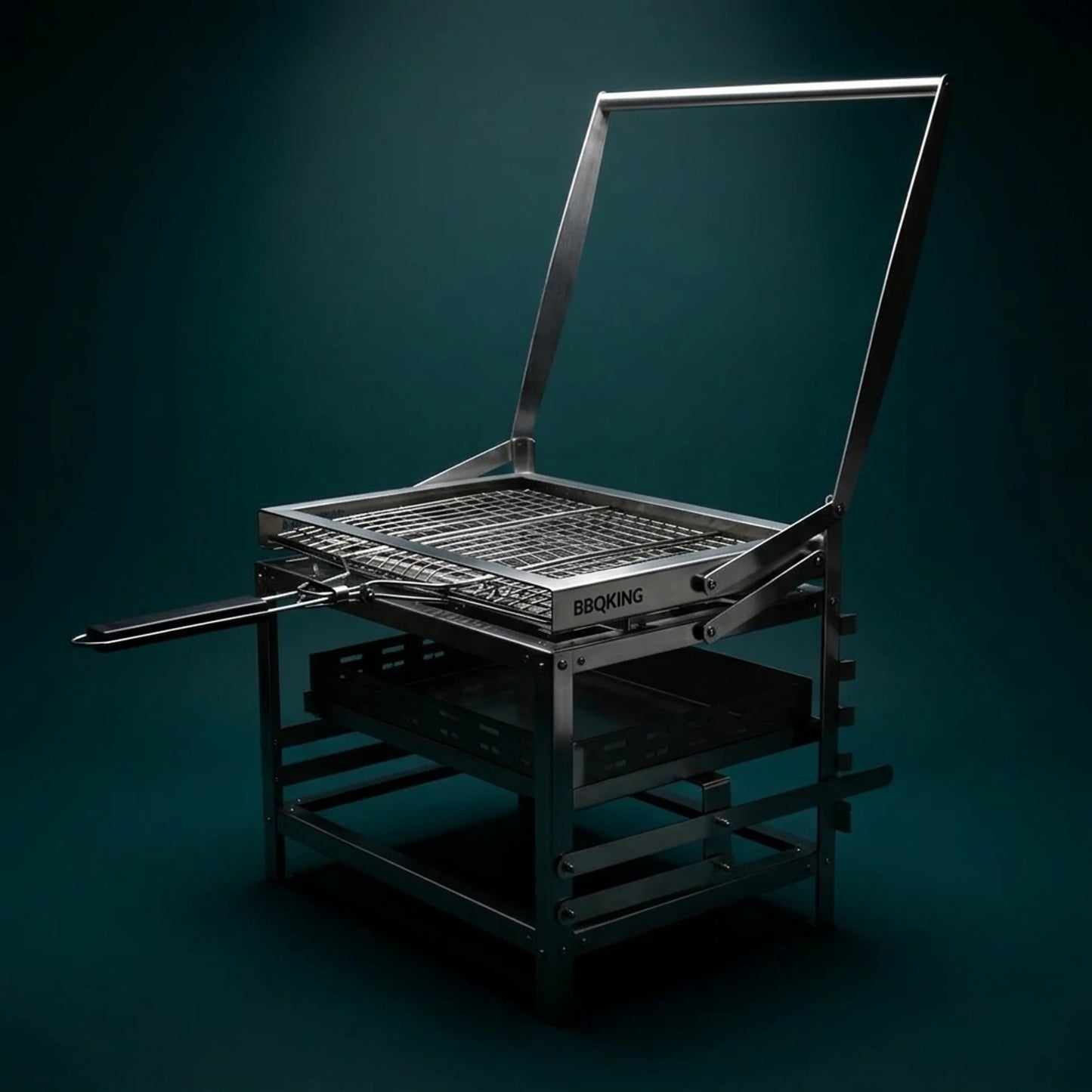 BBQ Flip Grill – 180° Flipfunctie | RVS | Draagbaar