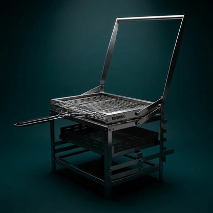 BBQ Flip Grill – 180° Flipfunctie | RVS | Draagbaar