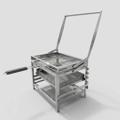 BBQ Flip Grill – 180° Flipfunctie | RVS | Draagbaar