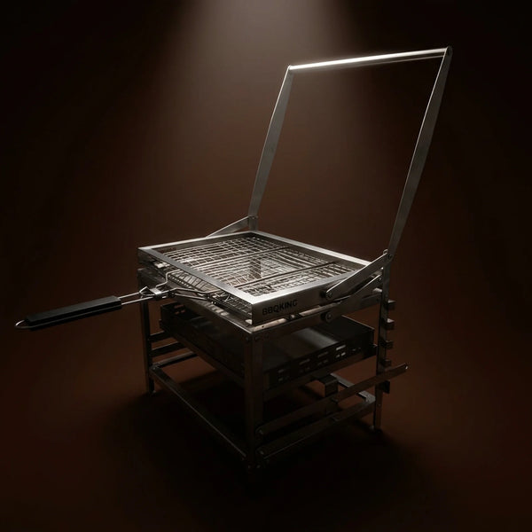 BBQ Flip Grill – 180° Flipfunctie | RVS | Draagbaar