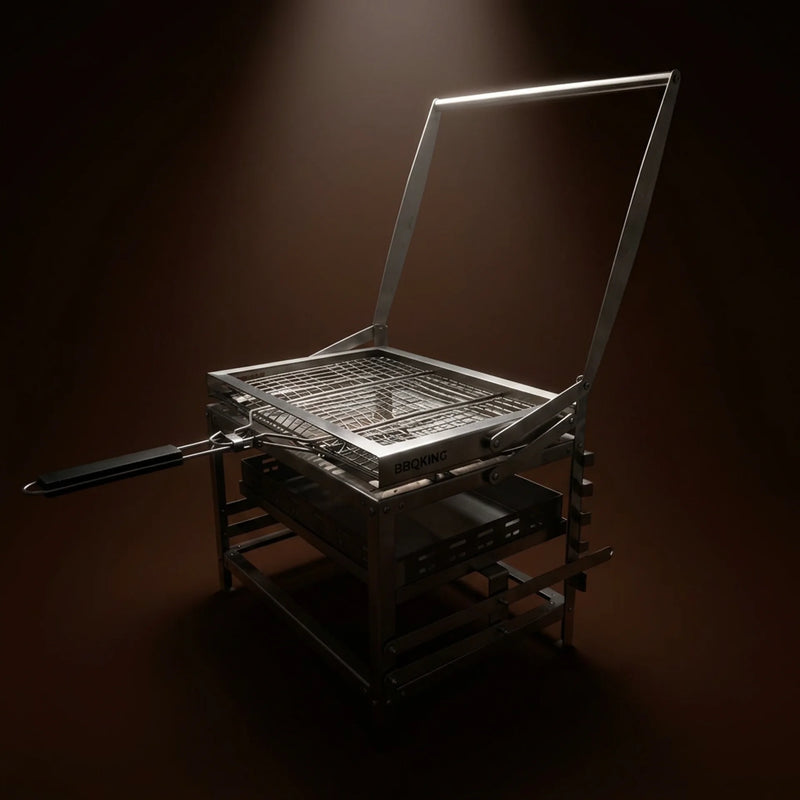 BBQ Flip Grill – 180° Flipfunctie | RVS | Draagbaar